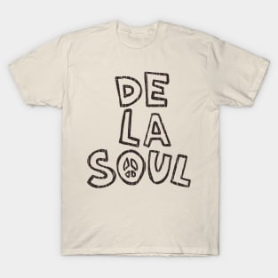 Retro De La Soul - Brown Pencil T-Shirt